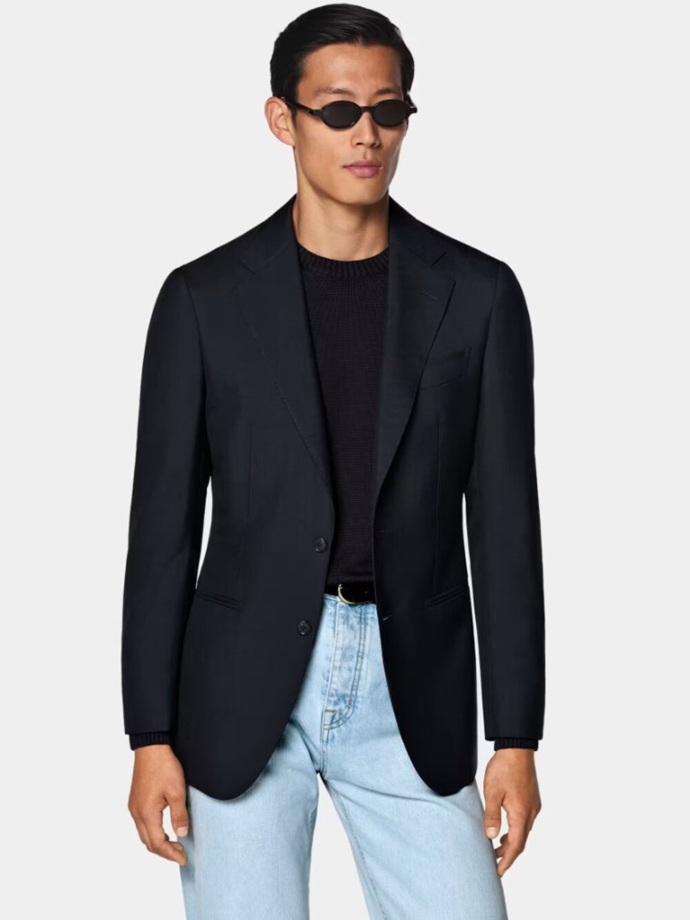 Navy Perennial Slim Fit Havana Sport Coat (All Season)